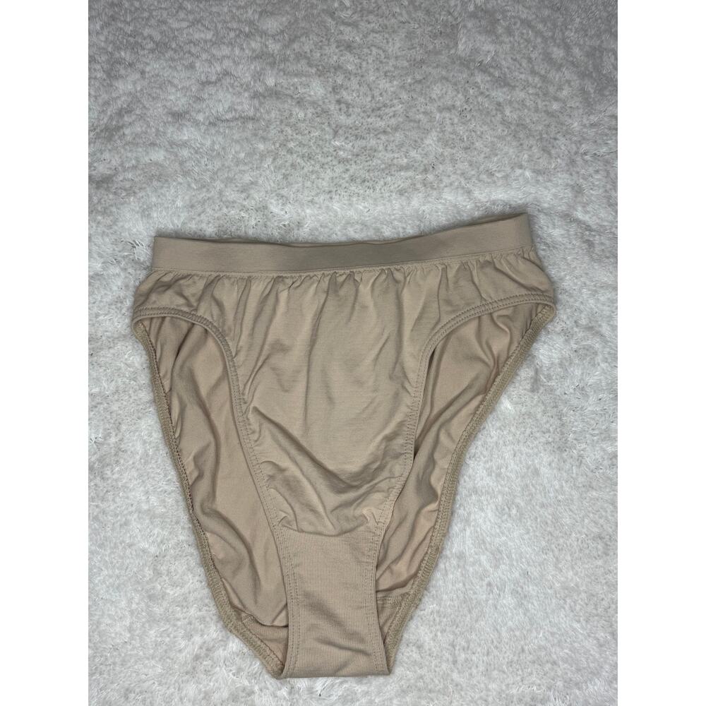 Victoria’s Secret Nude Hi-Cut Brief Panty S Silky Vintage NWT
